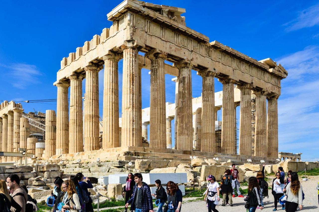 Athens Cozy Studio 4 Min Walk To The Acropolis Hil Atenas Exterior foto